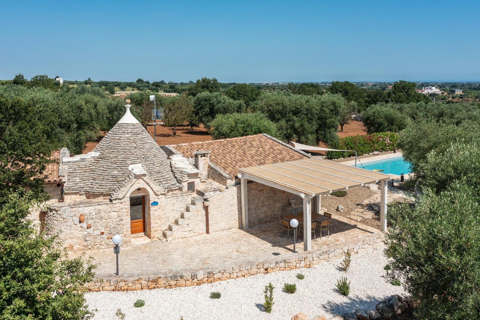 Villa Trullo Fantastico Castellana Grotte Exterior foto